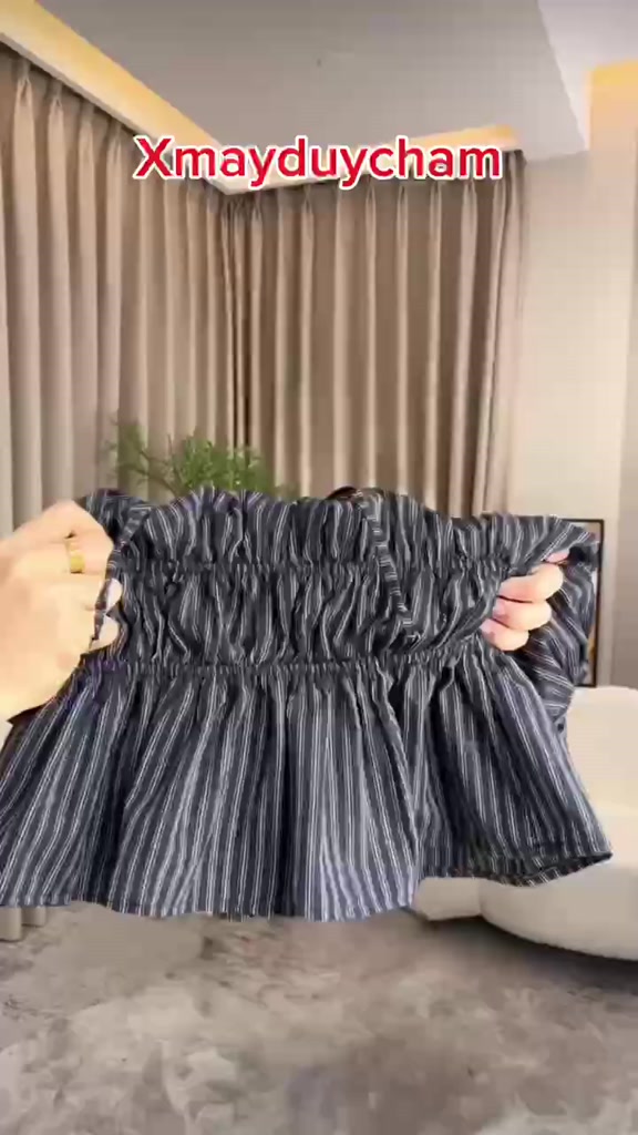 Áo Babydoll Dáng Rộng thắt nơ tay bồng tôn dáng cho nữ m6004 | BigBuy360 - bigbuy360.vn