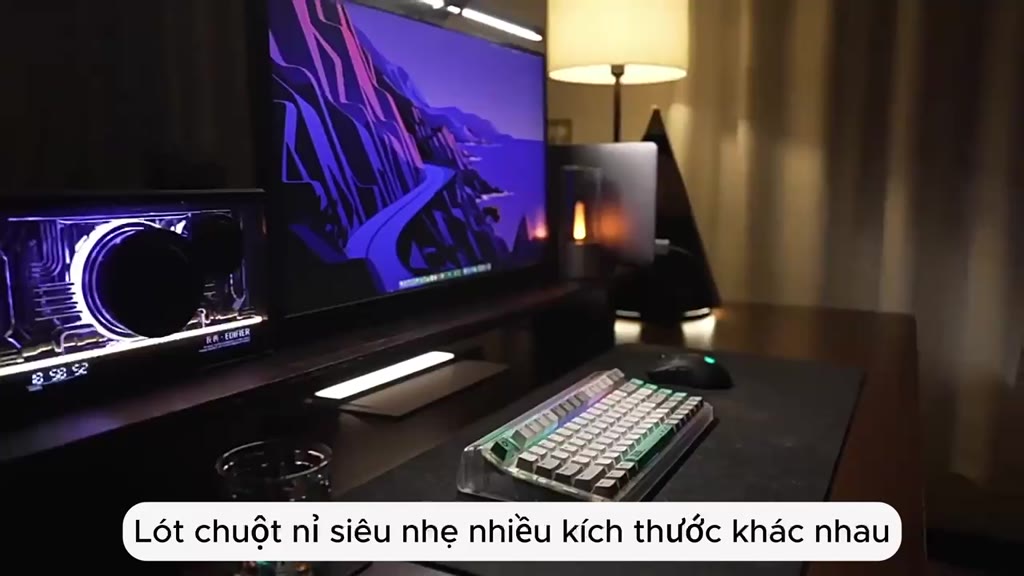 Lót chuột và bàn phím mặt nỉ chống trượt kích thước lớn | BigBuy360 - bigbuy360.vn