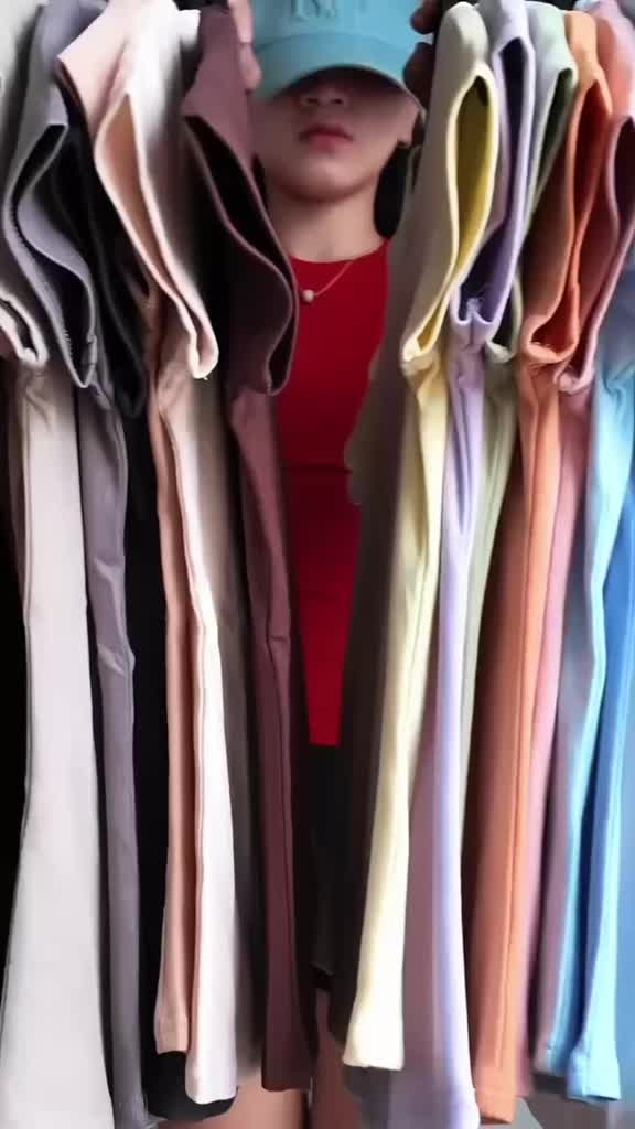 ÁO THUN NỮ ÔM BODY CỔ TRÒN COTTON MỊN CỘC TAY THẮT EO TÔN DÁNG QUYẾN RŨ MÁT MẺ MÙA HÈ NỮ m666 | BigBuy360 - bigbuy360.vn