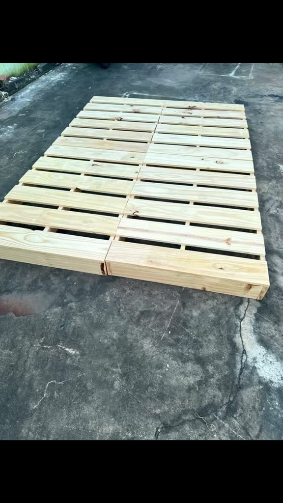 [Giao Hoả Tốc] Giường Pallet Hộp Gỗ Thông Nhập Khẩu Chống Mốc gấp gọn nhiều kích thước Cao 10cm. | BigBuy360 - bigbuy360.vn