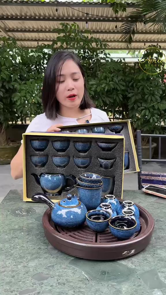 Bộ Ấm Chén Uống Trà Phòng Khách Sang Trọng, Bộ Ấm Chén Pha Trà Chè Cao Cấp | BigBuy360 - bigbuy360.vn