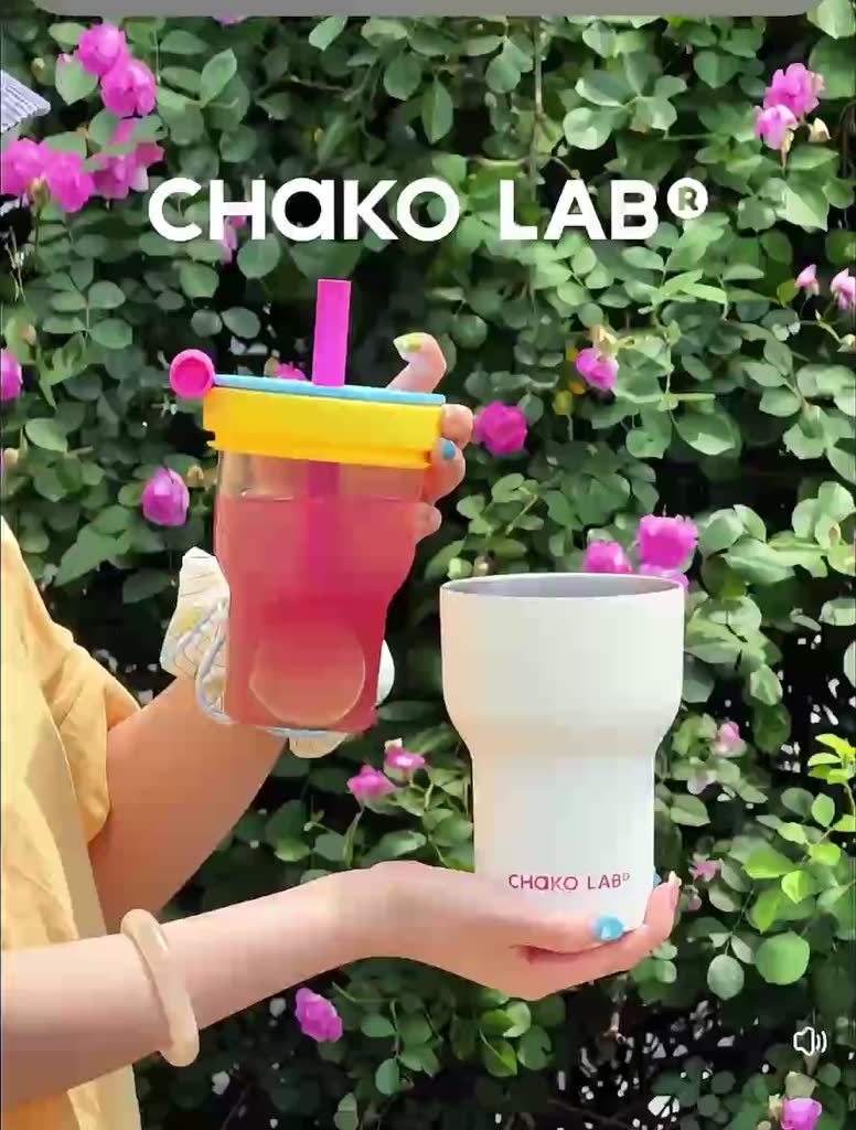 (Chính Hãng) Ly Giữ Nhiệt 24h 𝐂𝐡𝐚𝐤𝐨𝐥𝐚𝐛 2 Lớp 600ml Màu Kẹo Ngọt Xinh Xắn | BigBuy360 - bigbuy360.vn