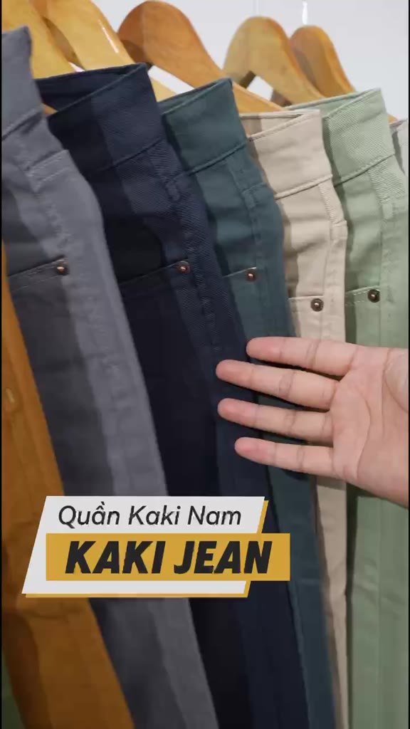 Quần Kaki Jean Màu DKA Nâu bò đẹp lạ, Quần Kaki nam dáng đứng, Chất vải co giãn nhẹ thoáng mát mềm mịn - Doki | BigBuy360 - bigbuy360.vn