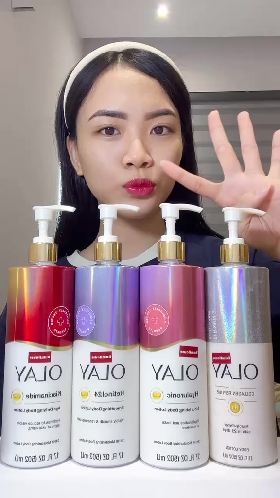 Kem Dưỡng Thể Olay Collagen B3 Firming & Hydrating Body Lotion 502ml/ 574ml | BigBuy360 - bigbuy360.vn