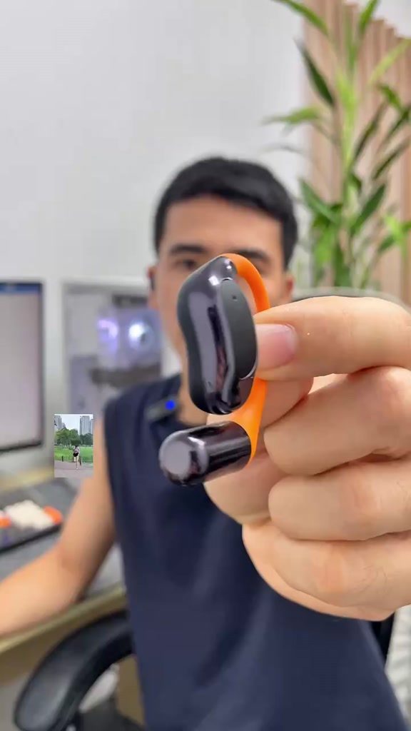 Tai nghe thể thao Bluetooth Poermax M113, Tai nghe Open-ear đeo thoải mái pin dùng lâu có micro | BigBuy360 - bigbuy360.vn