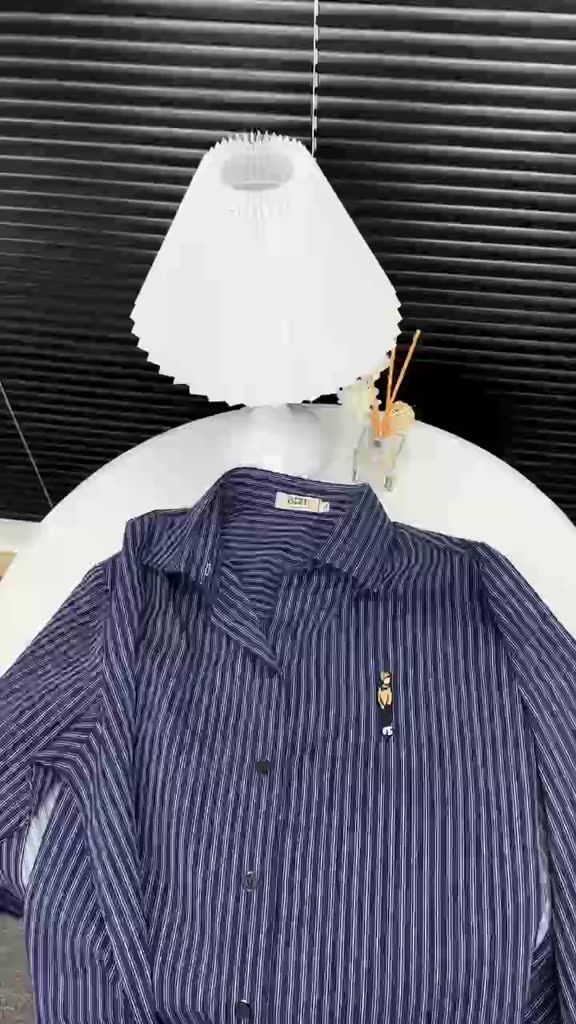 Áo Sơ Mi Nữ Sọc Dài Tay Bigsize 55–90kg Vải Linen Dày Dặn Form Vintage Thoải Mái AT9030 – 2KJeans | BigBuy360 - bigbuy360.vn