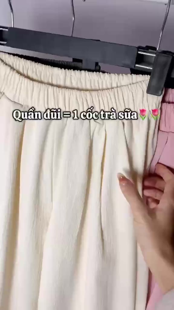 [Combo 2 quần] Quần Ống Rộng Chất Đũi Cạp Chun Lưng Cao dài 95-104cm phong cách nhật chất nhẹ -mát Lên Dáng Siêu Xinh | BigBuy360 - bigbuy360.vn