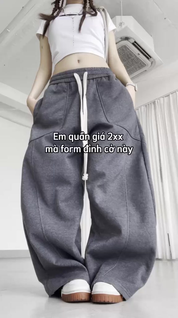 Quần Dài Nỉ Ép Hàn Ống Cong Form Unisex Tôn Dáng Nam Nữ | SSSTore.Aesthetic | BigBuy360 - bigbuy360.vn