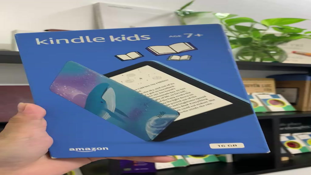 Máy đọc sách Kindle Kids 2022 / Kèm bao da chính hãng, tặng kèm miếng dán màn hình | BigBuy360 - bigbuy360.vn