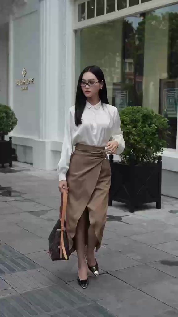 Chân váy công sở dáng tulip ARÉNE AJ019 | BigBuy360 - bigbuy360.vn