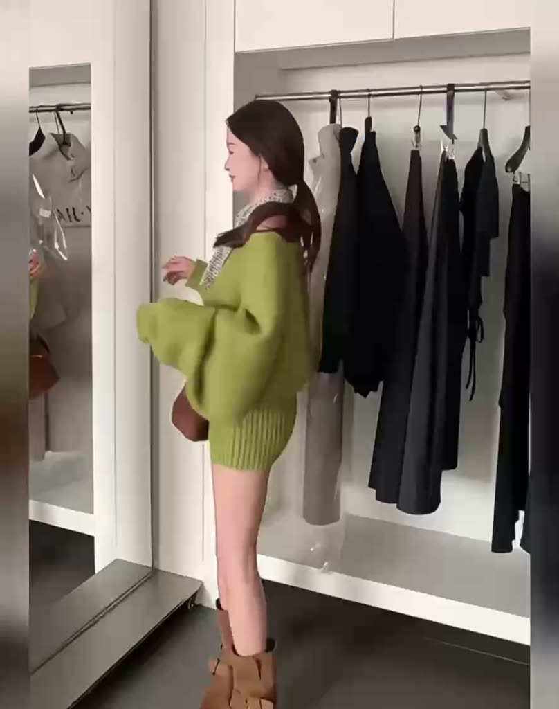 𝑶𝒏𝒊.𝑺𝒉𝒐𝒑_ [SẴN GIAO LUÔN]Váy len ôm body 4 màu ( TẶNG Kèm Đai ) | BigBuy360 - bigbuy360.vn