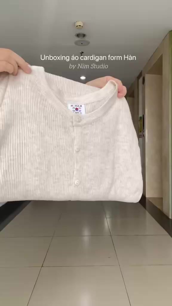 nimstudio | Áo cardigan len mỏng kiểu Hàn xuân thu | BigBuy360 - bigbuy360.vn