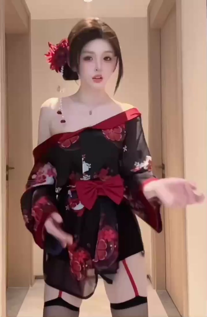 Váy Ngủ Gợi Cảm Trễ Vai Kimono Nhật Bản 9058 [CWEAR.SEXY_ĐỒ NGỦ & NỘI Y CAO CẤP] | BigBuy360 - bigbuy360.vn