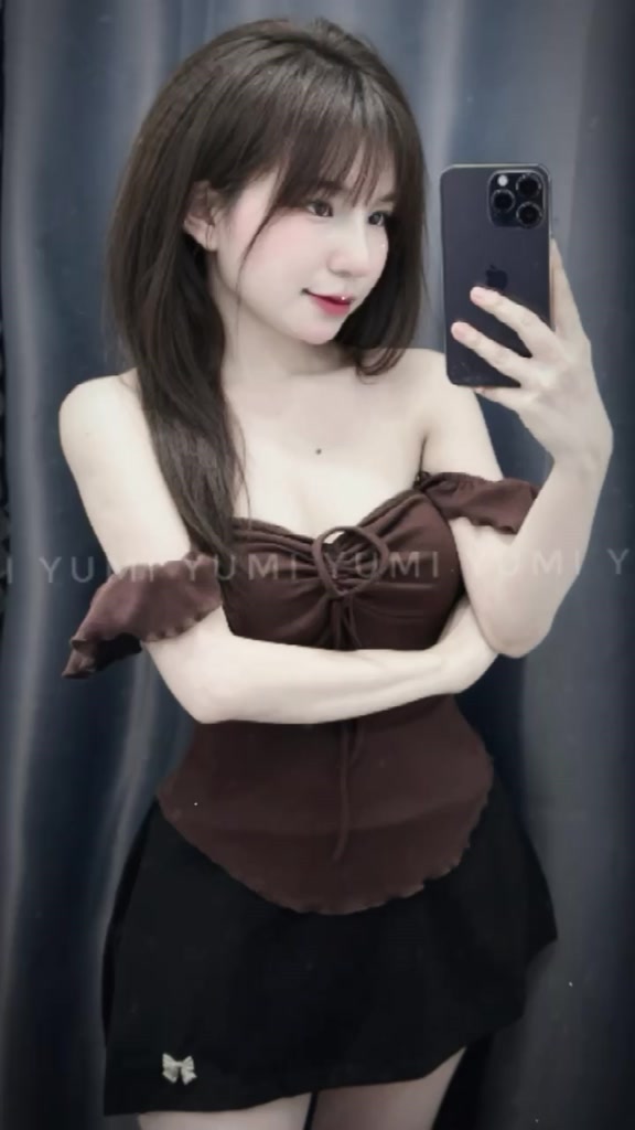 Y1722 [YUMI] Áo Hai Dây Cánh Tiên Dây Rút - Mặc 2 Kiểu Áo Trễ Vai tay Cánh Tiên | BigBuy360 - bigbuy360.vn