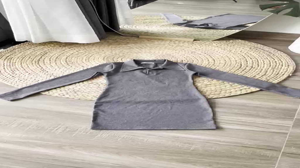 Váy Len Body Dài Tay Cổ Bẻ – Ôm Dáng, Co Giãn, 4 Màu Hot Trend | BigBuy360 - bigbuy360.vn