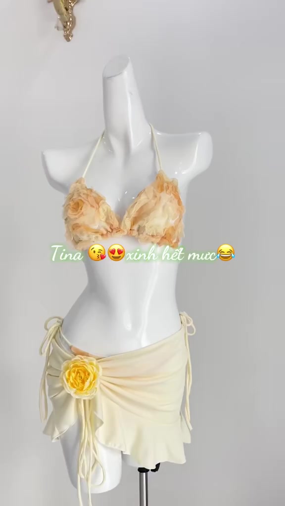 bikini hoa hồng xu hướng | BigBuy360 - bigbuy360.vn