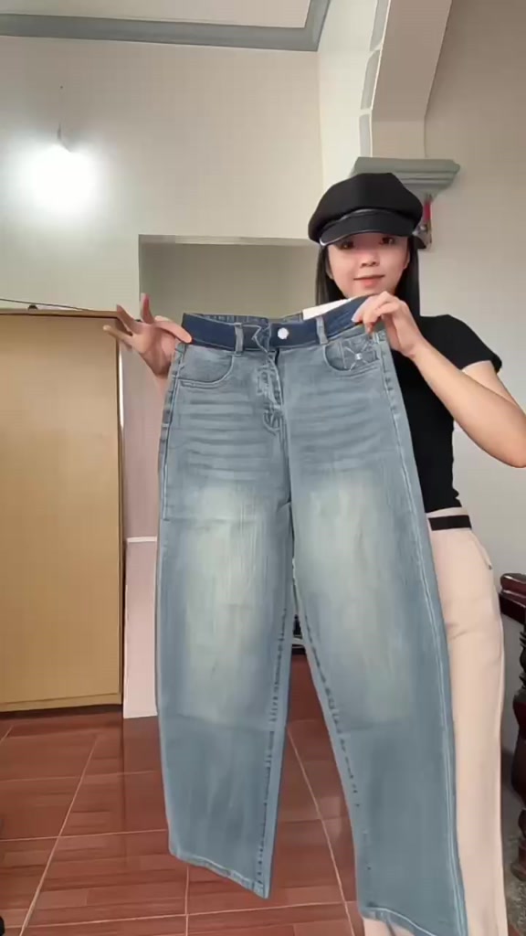 Quần Jean Nữ Suông Ống Rộng Thời Trang Midori Shop Quần Bò Nữ Ống Suông Cạp Cao Co Dãn LD04 | BigBuy360 - bigbuy360.vn