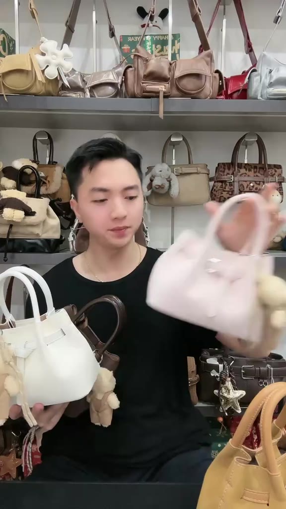 [GUANG] Túi Xách Nữ BUCKET GZHOU Bag Da & Hàng Có Sẵn - HEAVEN SHOP | BigBuy360 - bigbuy360.vn