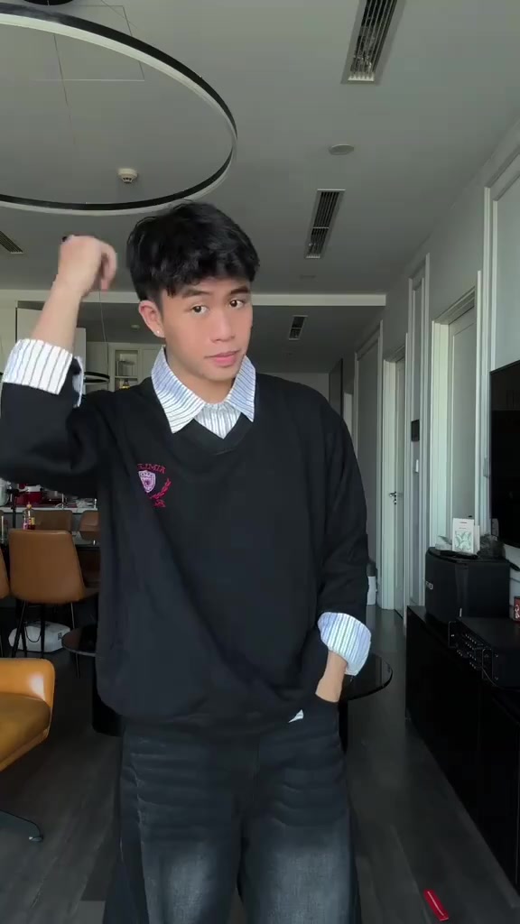 Áo Sweater Mix Sơ Mi Kẻ Nam Nữ Local Brand KATHOLIC Chất Liệu Nỉ Hai Da Form Rộng Oversize KAT033 | BigBuy360 - bigbuy360.vn