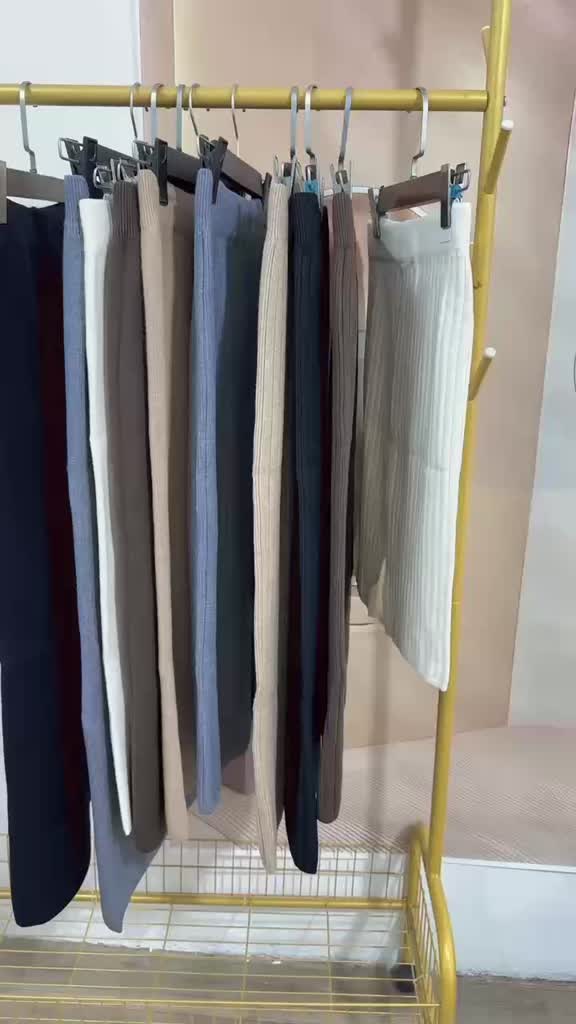 Chân váy len dáng dài xẻ sau nhiều màu siêu hot hàng Quảng Châu | BigBuy360 - bigbuy360.vn