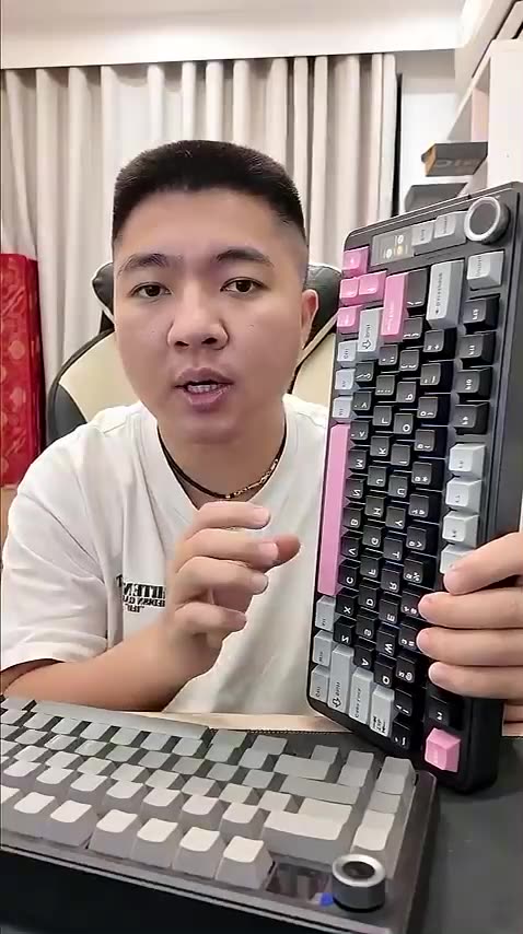 Bàn phím cơ AULA S75 PRO - Mạch Xuôi 3 Modes | Màn Hình LCD I Núm xoay | AULA S75PRO | BigBuy360 - bigbuy360.vn