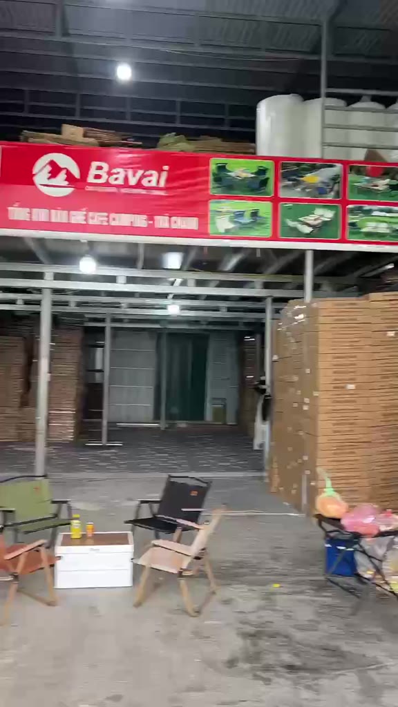 Bàn camping gấp gọn , bàn dã ngoại gấp gọn BAVAI kết hợp hộp đựng đồ đa năng bằng nhựa, nắp gỗ MDF | BigBuy360 - bigbuy360.vn