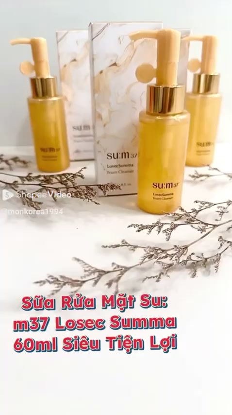 [ Hàng Cty Có Tem ] SỮA RỬA MẶT SUM VÀNG LOSEC SUMMA FOAM CLEANSER 90ML HÀNG CTY CÓ TEM | BigBuy360 - bigbuy360.vn
