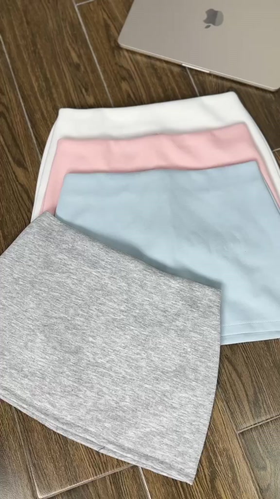 Chân Váy Nỉ Trơn Ngắn Chữ A Form Ôm Hack Dáng Có Quần Bảo Hộ - BYCapy | BigBuy360 - bigbuy360.vn