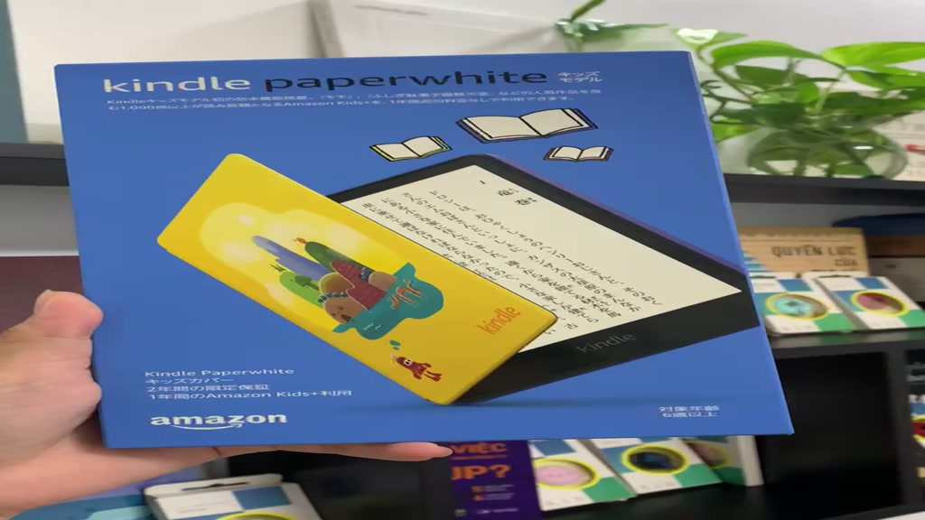 Máy đọc sách Kindle paperwhite 5 và 6 Kids (2021 / 2024) / Kèm bao da chính hãng | BigBuy360 - bigbuy360.vn