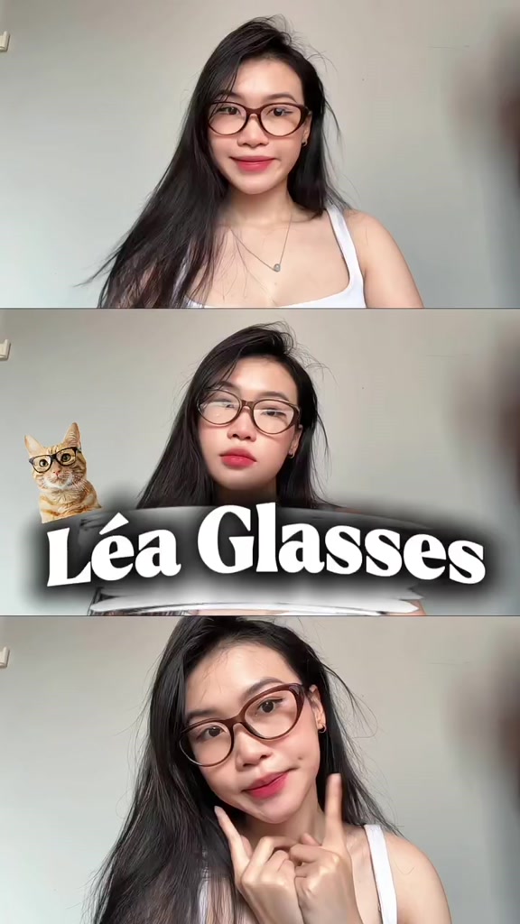Kính mắt chuyên lắp cận JAZZIE - LÉAGLASSES mắt mèo nhựa dẻo TR90 cao cấp Y2K Bayonetta HOT TREND | BigBuy360 - bigbuy360.vn