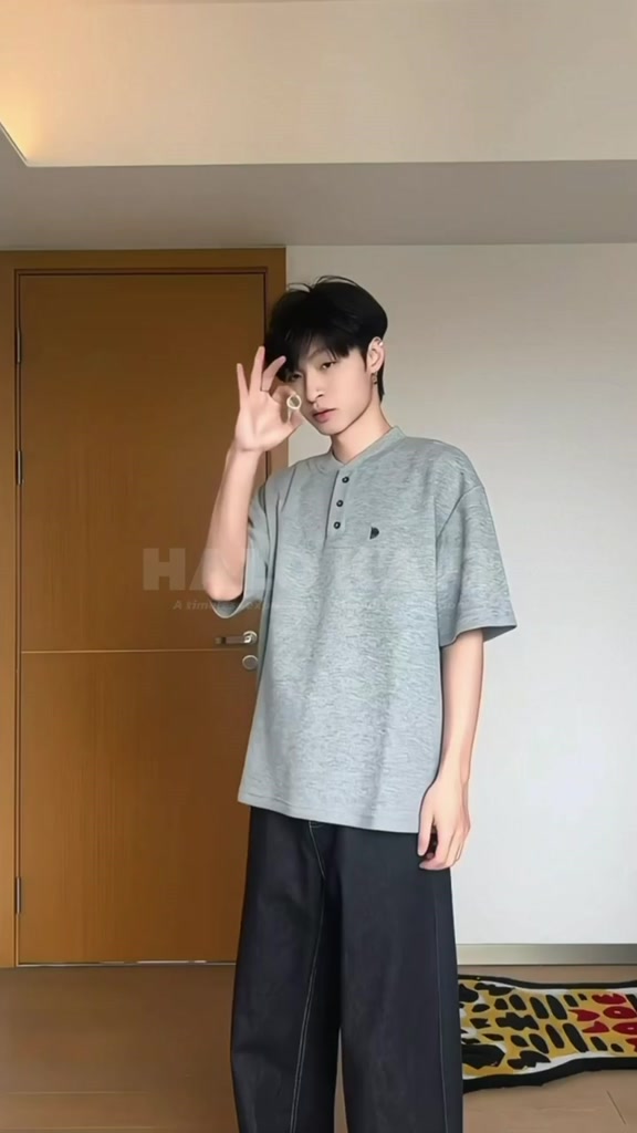 ĐEN CHỈ NỔI ỐNG RỘNG [TẶNG KÈM DÂY THỪNG] - Quần jeans ông rộng phủ gót chùm giày halo kaki | BigBuy360 - bigbuy360.vn