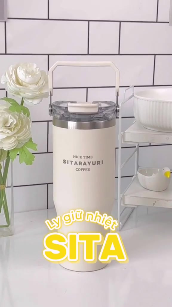 Ly Giữ Nhiệt Khắc Tên Có Ống Hút SITA Nóng Lạnh 24H PINKCUP Dung Tích Lớn 600ml/900ml Inox 304 Không Đổ Mồ Hôi | BigBuy360 - bigbuy360.vn