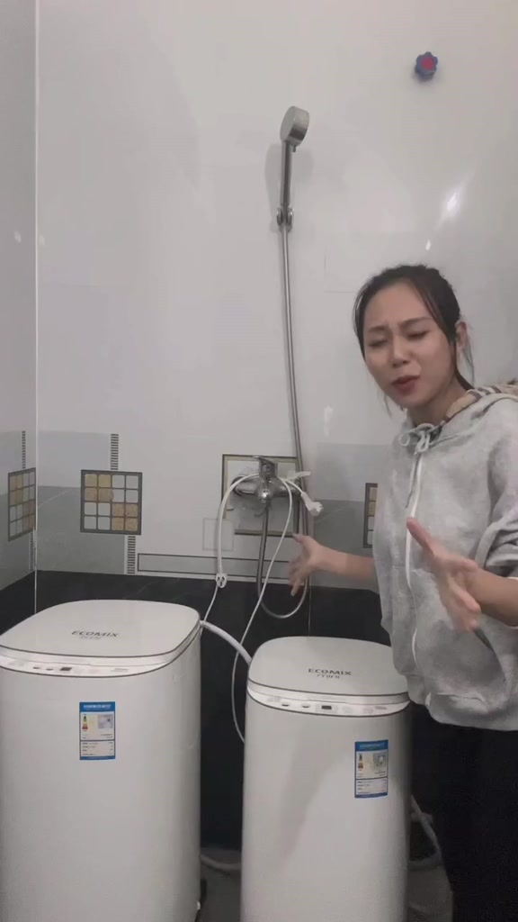 ( BẢN MỚI ) Máy giặt mini ICONIX PLUS 4.5- 5.5kg - hẹn giờ, giặt, vắt, sấy, diệt khuẩn inverter - Bảo Hành 6 Năm | BigBuy360 - bigbuy360.vn