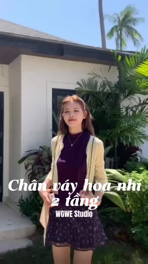 Chân Váy Voan Hoa Nhí WGWE Studio Dáng Ngắn 2 Tầng Xòe Xinh Xắn Phong Cách Hàn Quốc Tiểu Thư 9363 | BigBuy360 - bigbuy360.vn