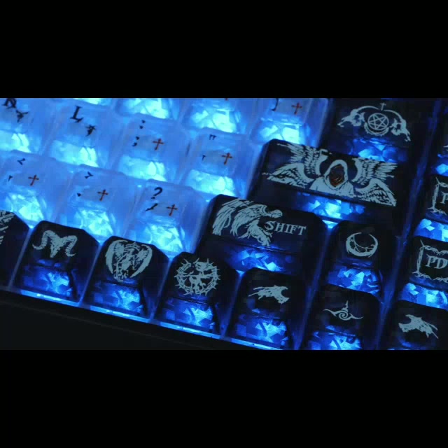 Keycap Fallen Angel Cherry Profile Xuyên Led Dành cho bàn phím cơ | BigBuy360 - bigbuy360.vn