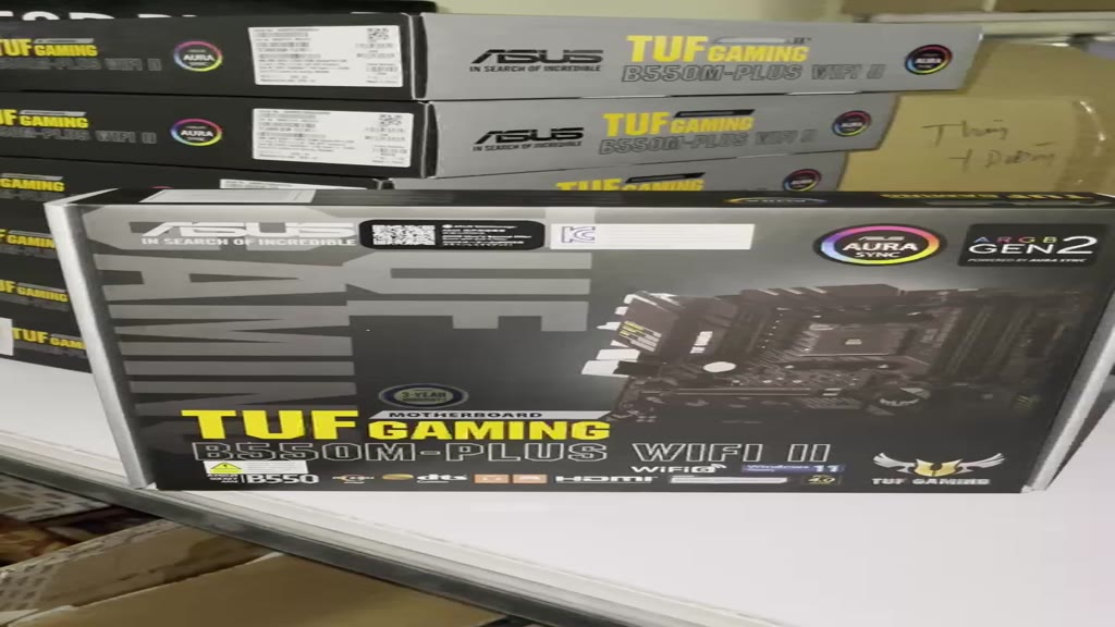Mainboard ASUS TUF GAMING B550M-PLUS WIFI II DDR4  - bảo hành 3 năm chính hãng | BigBuy360 - bigbuy360.vn