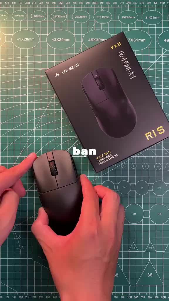 [New] Chuột Không Dây Gaming  ATK VXE R1SE Plus / 3 chế độ kết nối / PAW 3395SE hàng new chính hãng | BigBuy360 - bigbuy360.vn
