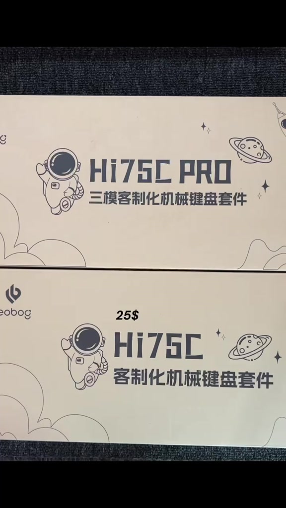 [Hoả Tốc] kit bàn phím cơ Leobog Hi75C Pro vỏ nhôm led RGB mạch xuôi hotswap 5 pin kit bàn phím cơ Hi75 Pro | BigBuy360 - bigbuy360.vn