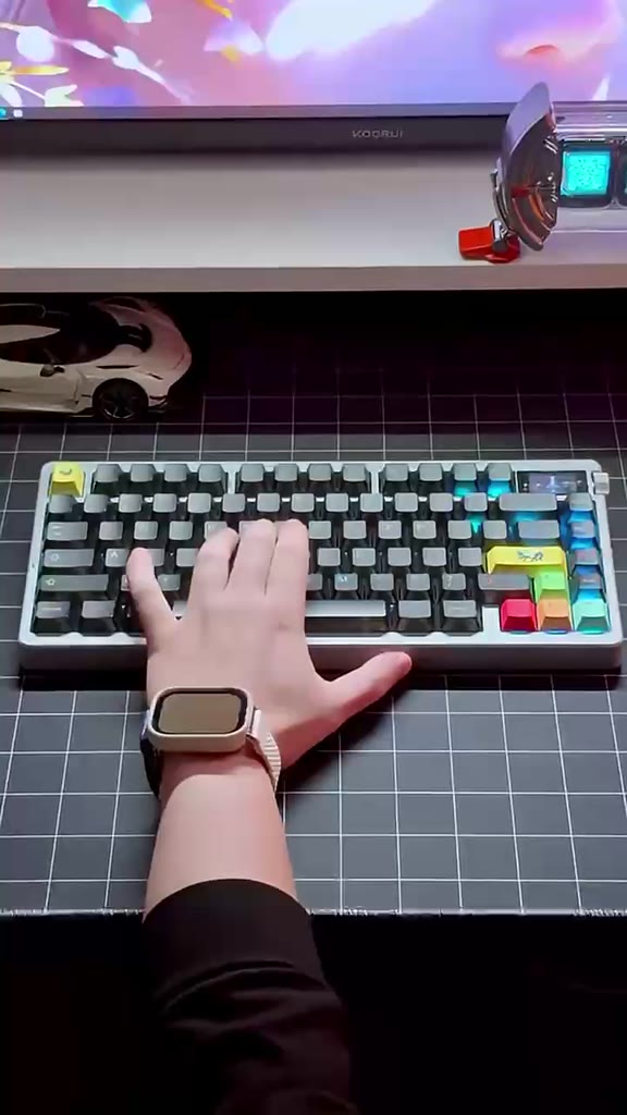 [HOẢ TỐC] BÀN PHÍM NOVA75 | MÀN TUỲ CHỈNH | KNOB TĂNG GIẢM ÂM LƯỢNG | 3 MODES KẾT NỐI | LED RGB | MẠCH XUÔI | BigBuy360 - bigbuy360.vn