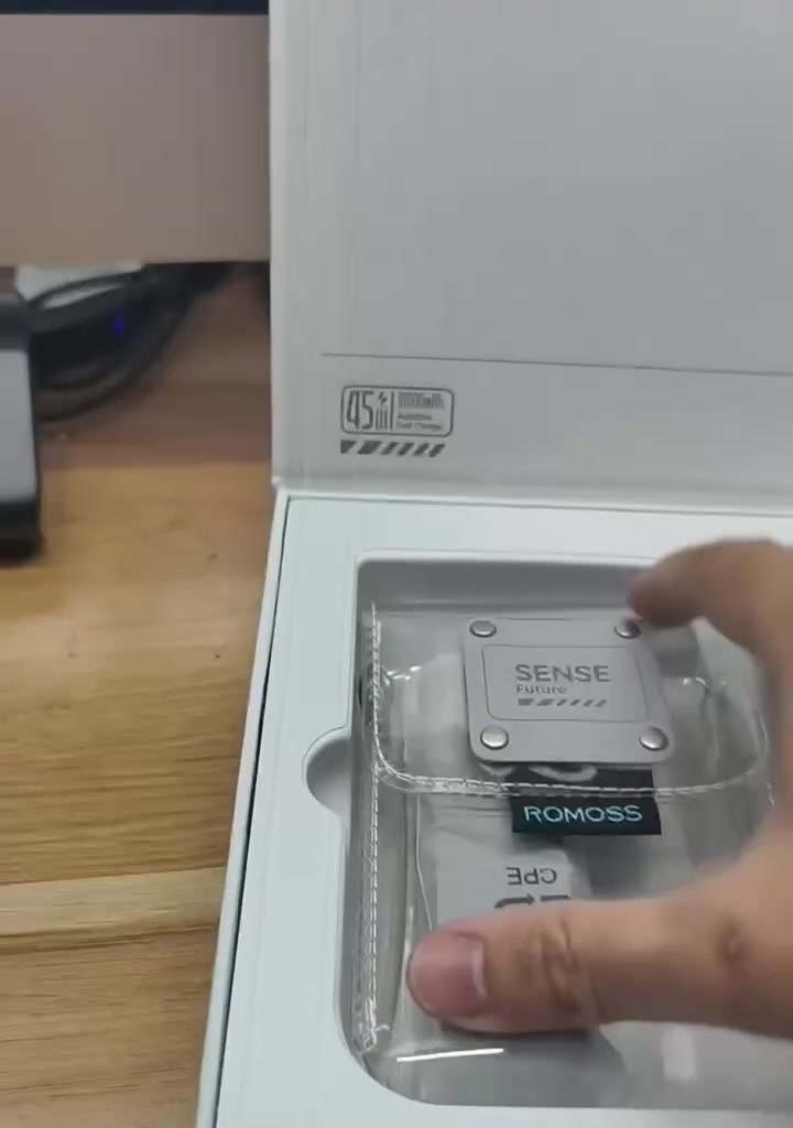 Sạc dự phòng ROMOSS Sense 4X dung lượng 10000mah sạc nhanh 45w, Thiết kế cực đẹp | BigBuy360 - bigbuy360.vn