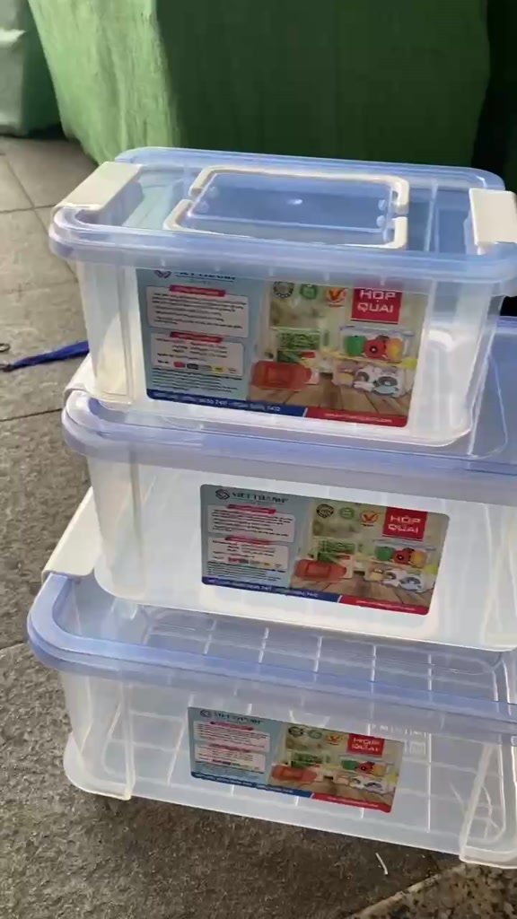 Hộp nhựa có quai Duy Tân/Việt Thành 1500ml/3700ml/7200ml | BigBuy360 - bigbuy360.vn