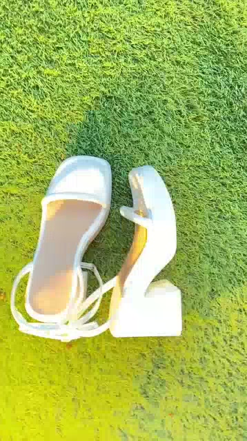 Sandal Cao Gót NT STORE 9cm Quai Mảnh Chất Liệu PU Siêu Nhẹ {100} | BigBuy360 - bigbuy360.vn