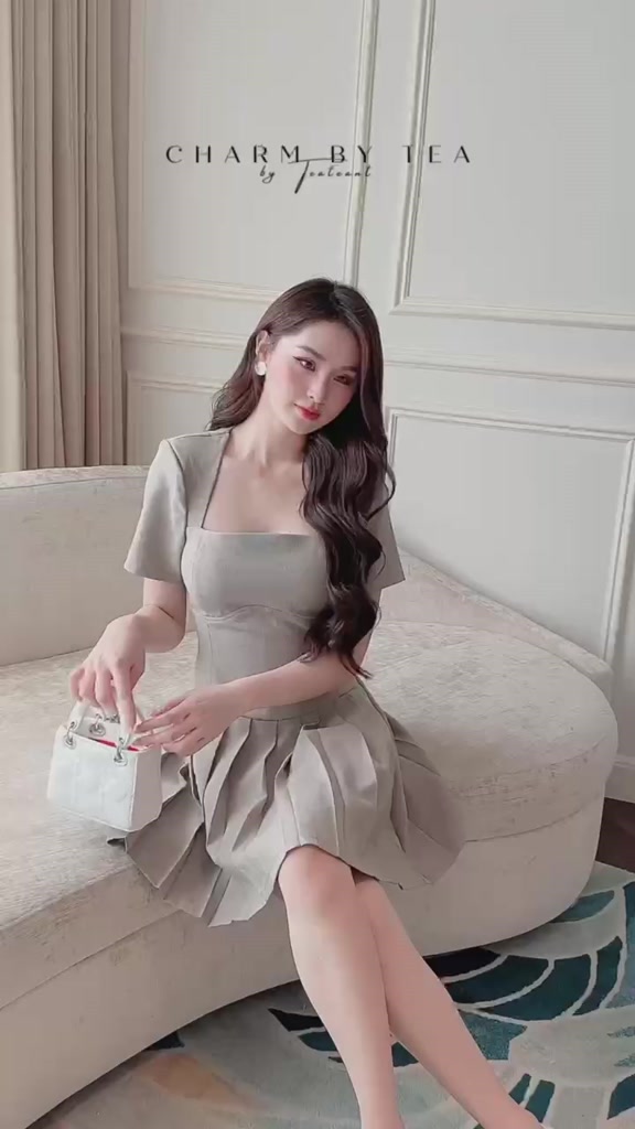 Váy Thiết Kế Charm By Tea:TIM DRESS | BigBuy360 - bigbuy360.vn