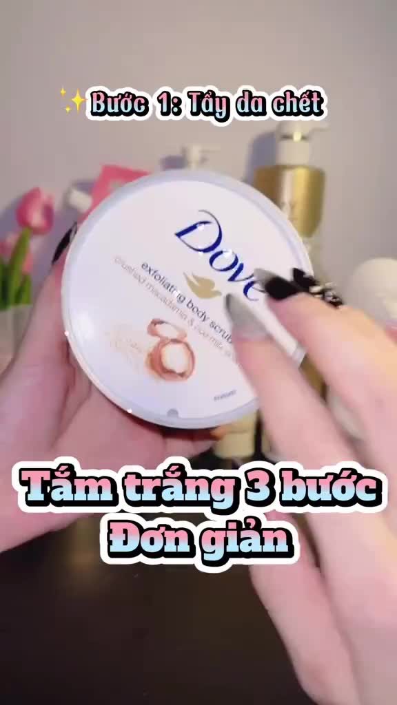 Kem Tẩy Tế Bào Chết Body Dove Chăm Da Sáng Mịn,Giữ Ẩm, Dưỡng Trắng 298g | BigBuy360 - bigbuy360.vn