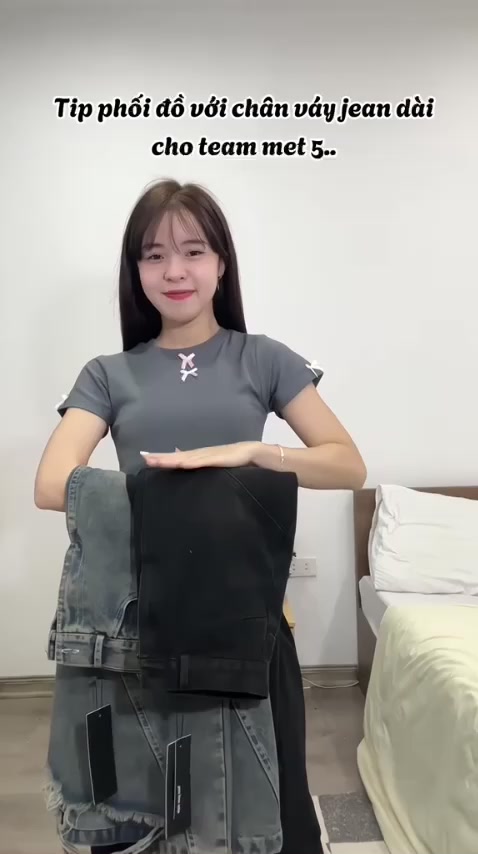 [Mã FADEP2903 giảm đến 30k đơn từ 99k] Chân váy jean nữ dáng dài cạp cao, chân váy KABICO phong cách thanh lịch_A36 | BigBuy360 - bigbuy360.vn