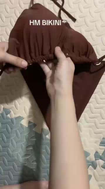 Bikini Đồ Bơi Nữ Hai Mảnh Tam Giác Khoen Có Tăng Đơ Tùy Chỉnh Tiện Lợi | BigBuy360 - bigbuy360.vn
