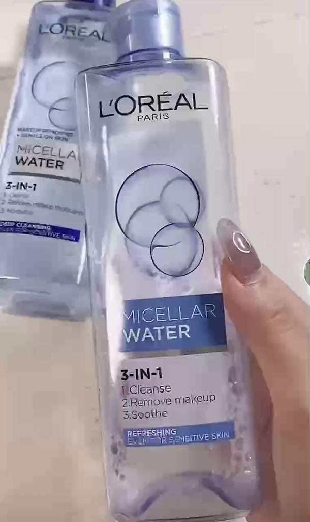 (CHÍNH HÃNG) Nước Tẩy Trang L'Oreal Paris 3-in-1 Micellar Water 400ml, Nước tẩy trang Loreal dành cho da dầu, da khô | BigBuy360 - bigbuy360.vn