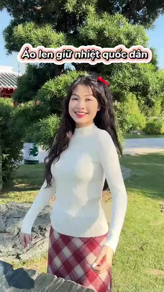 Áo len tăm cổ 3 phân KH751- Áo len tăm giữ nhiệt cổ cao 3cm siêu ấm hàng cao cấp | BigBuy360 - bigbuy360.vn