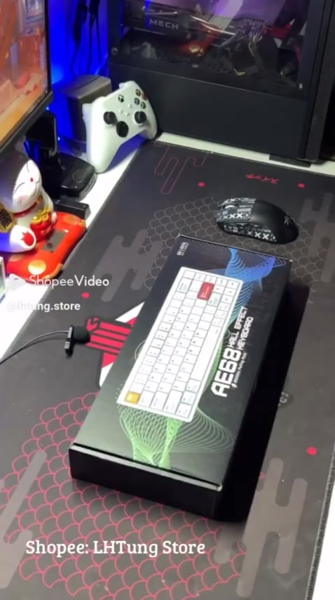 [SẴN GIAO NGAY] Bàn phím cơ gaming Everglide AE68 Pro HE | Rapid Trigger | 8000hz | Scanrate 4200kHZ | BigBuy360 - bigbuy360.vn