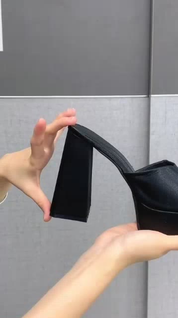 Dép Cao Gót Đúp 12cm NT Store Quai Ngang Si Lụa Thời Trang Phù Hợp Đi Tiệc, Đi Chơi__MÃ 023_L1A. | BigBuy360 - bigbuy360.vn